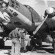 An early He 111 of the German Condor Legion is loaded with bombs during the Spanish Civil War (Deutsches Bundesarchiv)